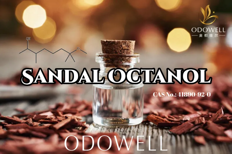 ODOWELL khuyến nghị sử dụng Sandal Octanol cho các ứng dụng làm sạch gỗ đàn hương và hương hoa-gỗ